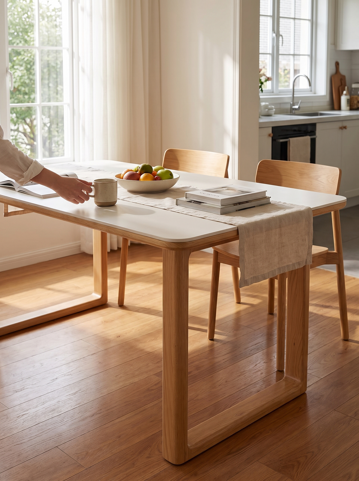 ANCHOR dining table durable surface lifestyle