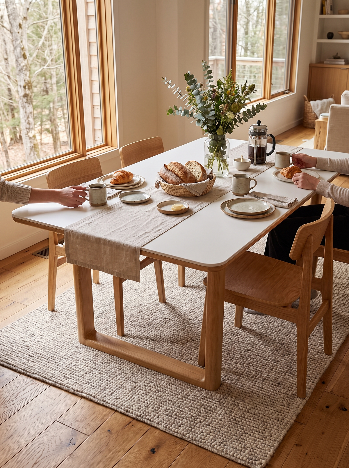 ANCHOR dining table north american oak lifestyle