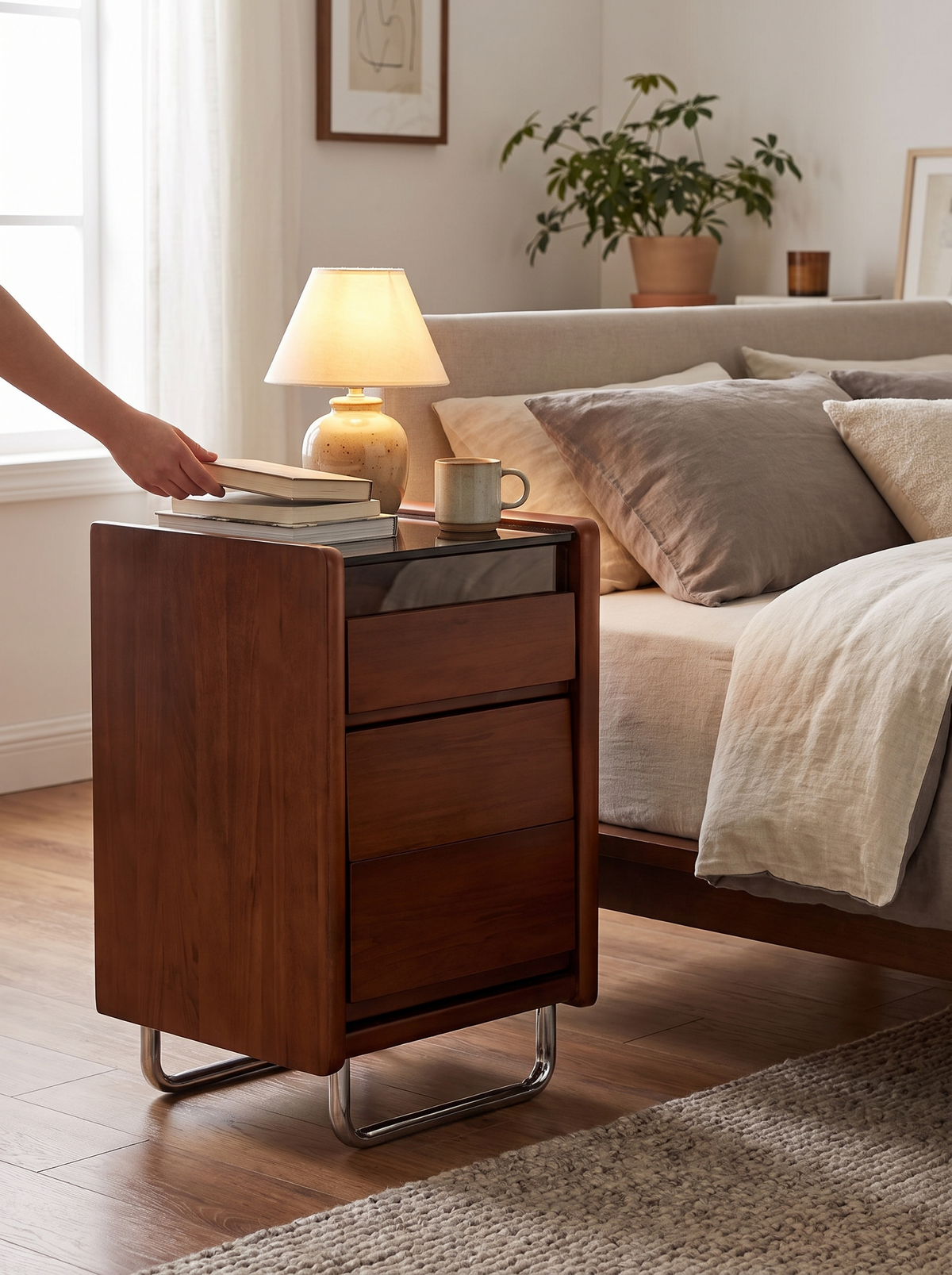 SITA side table slim bedside lifestyle