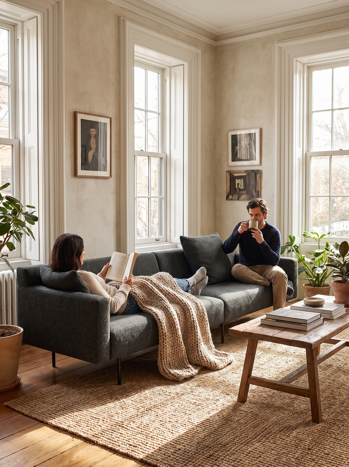 ANN 3.5 seater tailored cushions