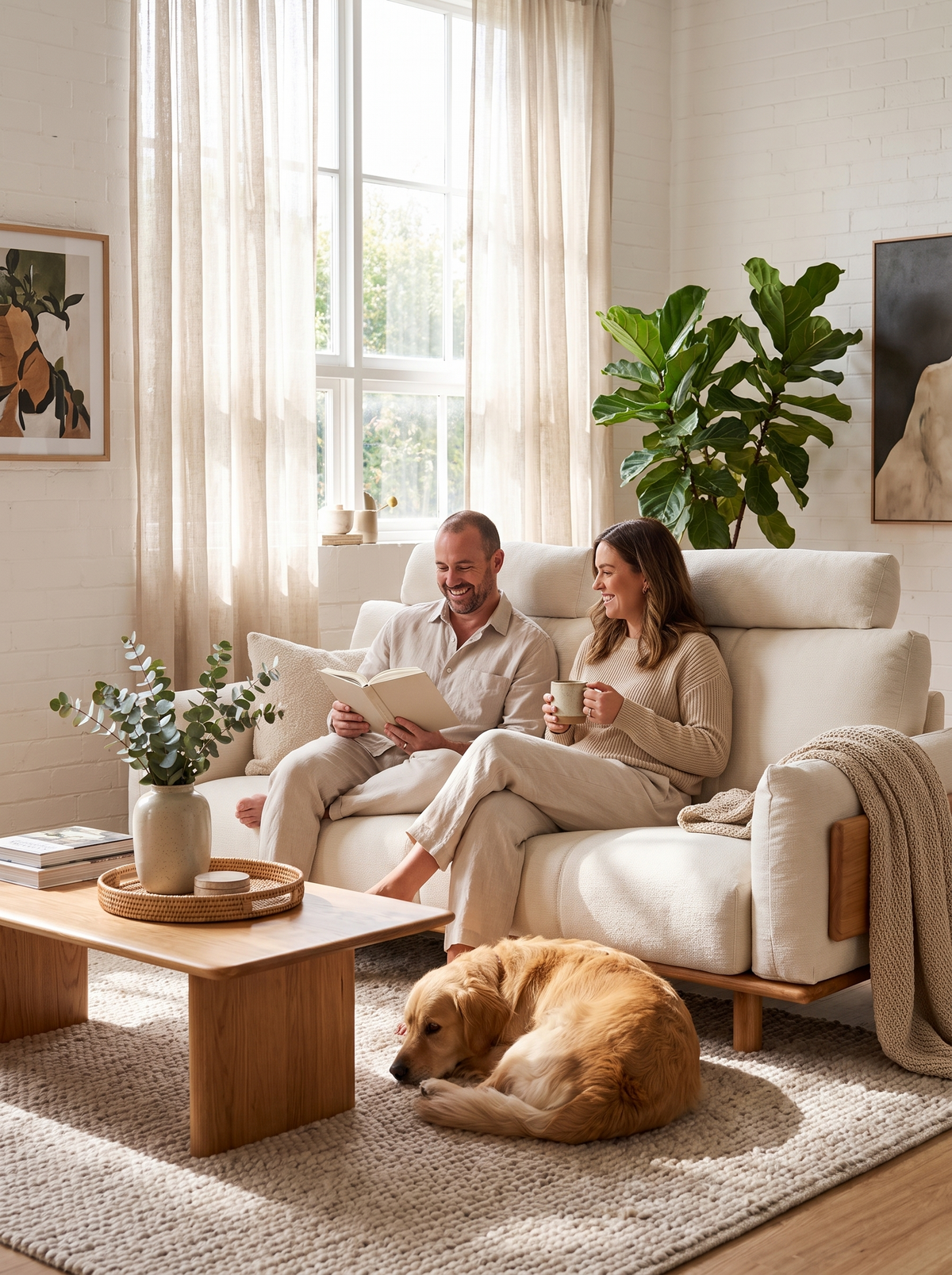 BESSEN sofa in a neat room