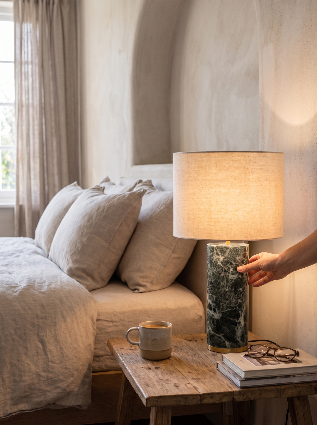 Corinna lamp rounded form