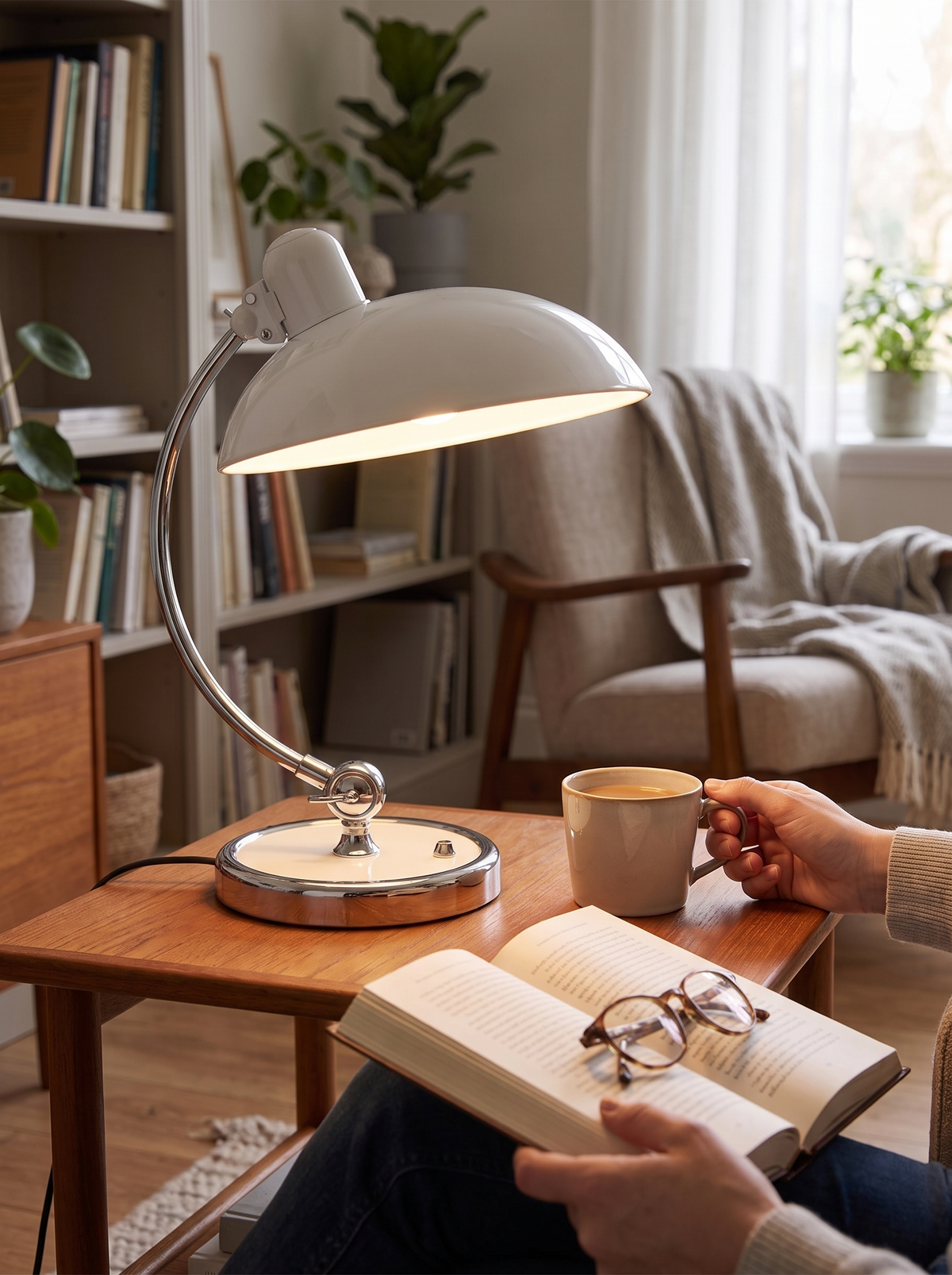 Ebba lamp proportions in a room