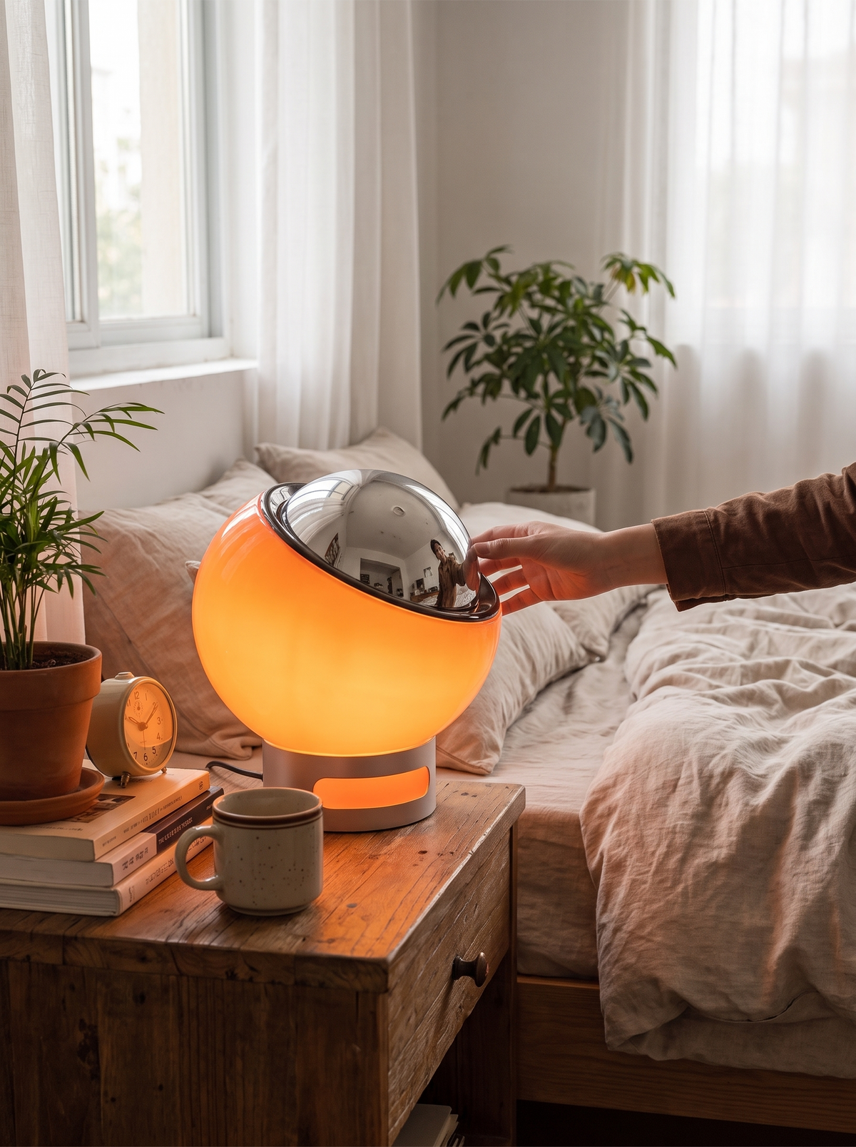 Elegance Opaline light through the body