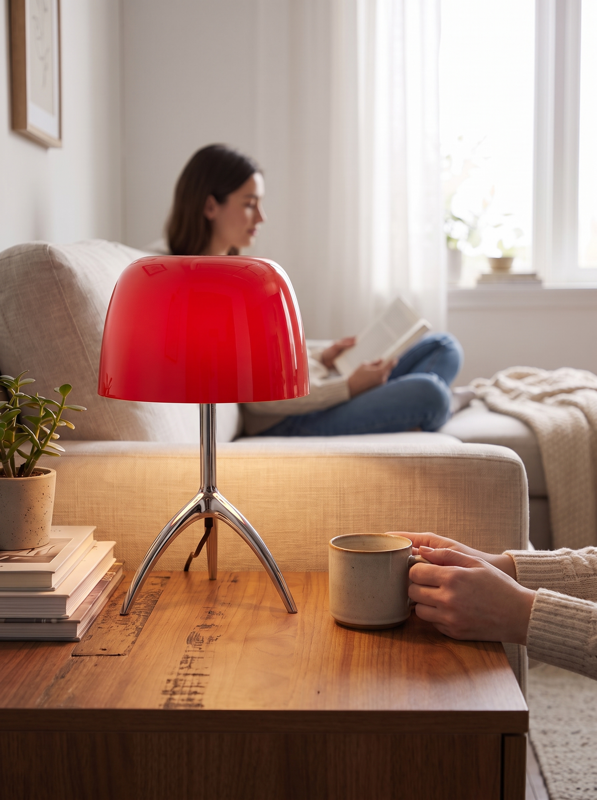 Fiorenza lamp with real depth