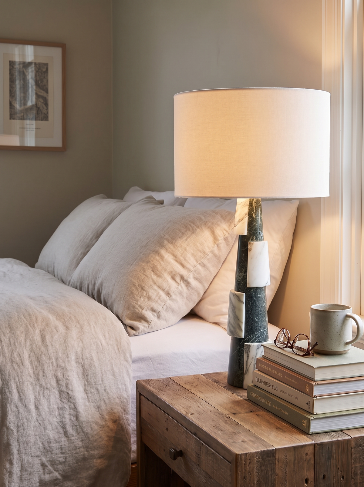 Greoge lamp unique veining