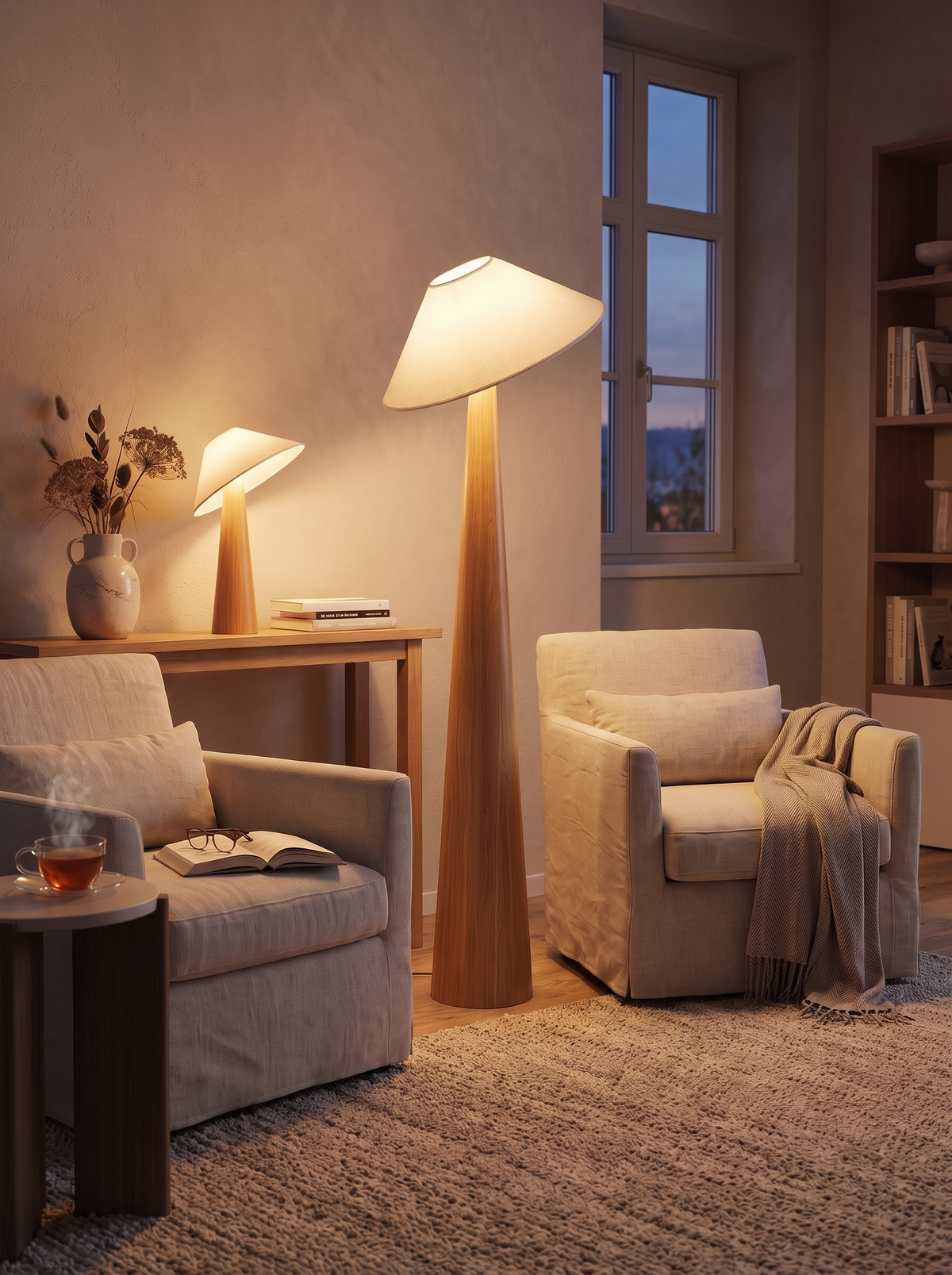 Hinode lamp soft glow