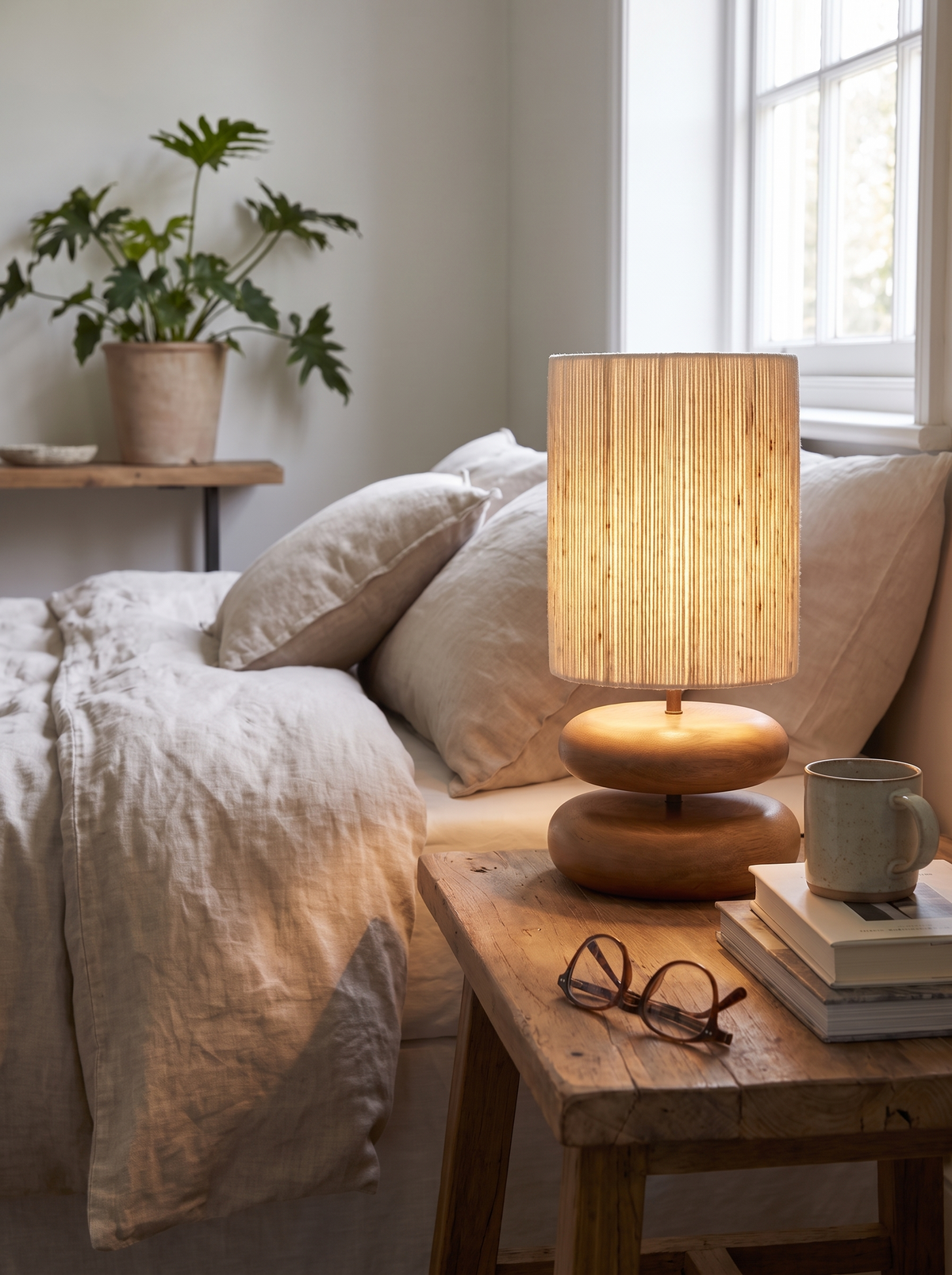 Kensho wood lamp japanese calm