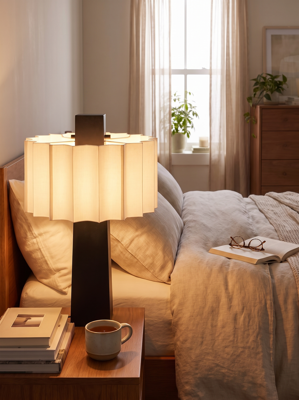 Leia lamp tapered form
