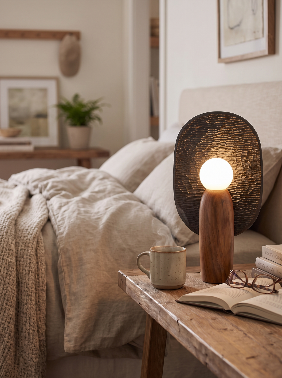 Lizbeth lamp warm evening light