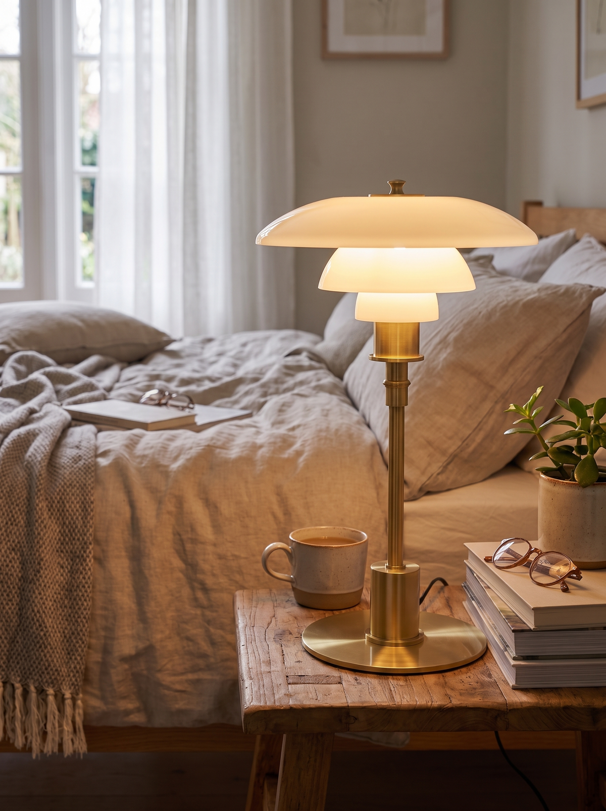 Lucia lamp warm light clean shape
