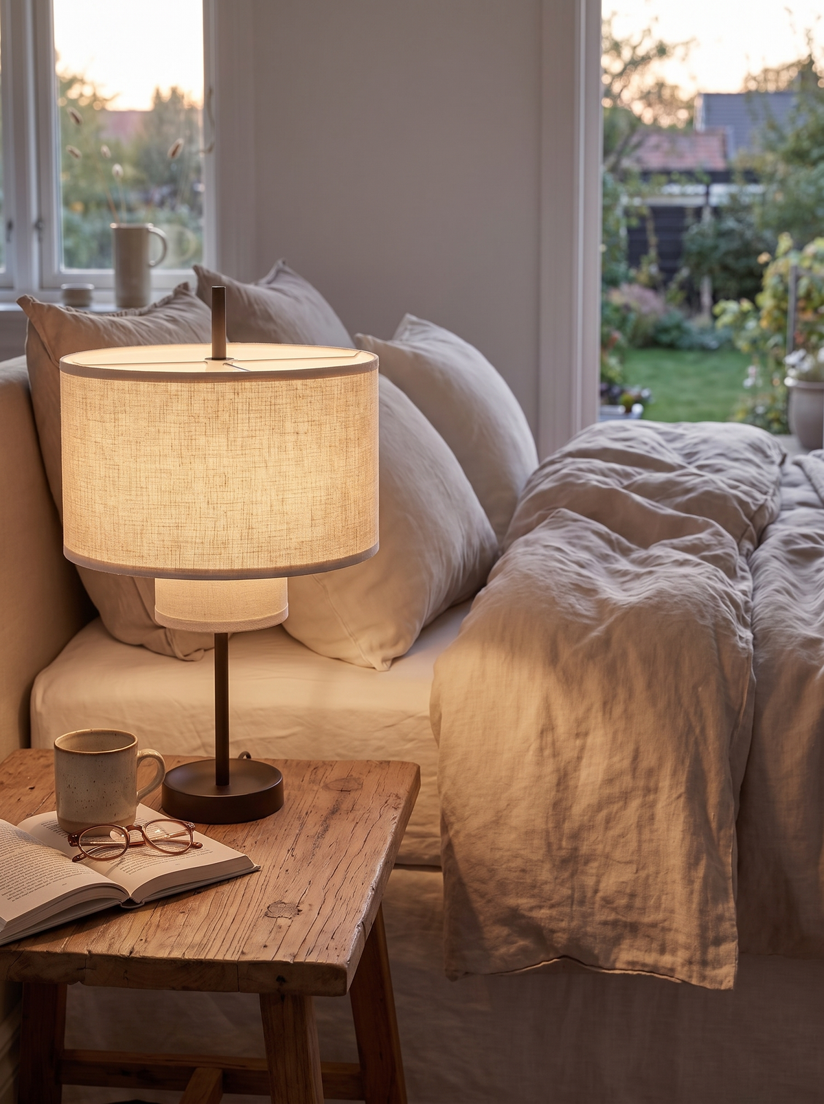 Martinelli Table and Floor Lamp lifestyle 2