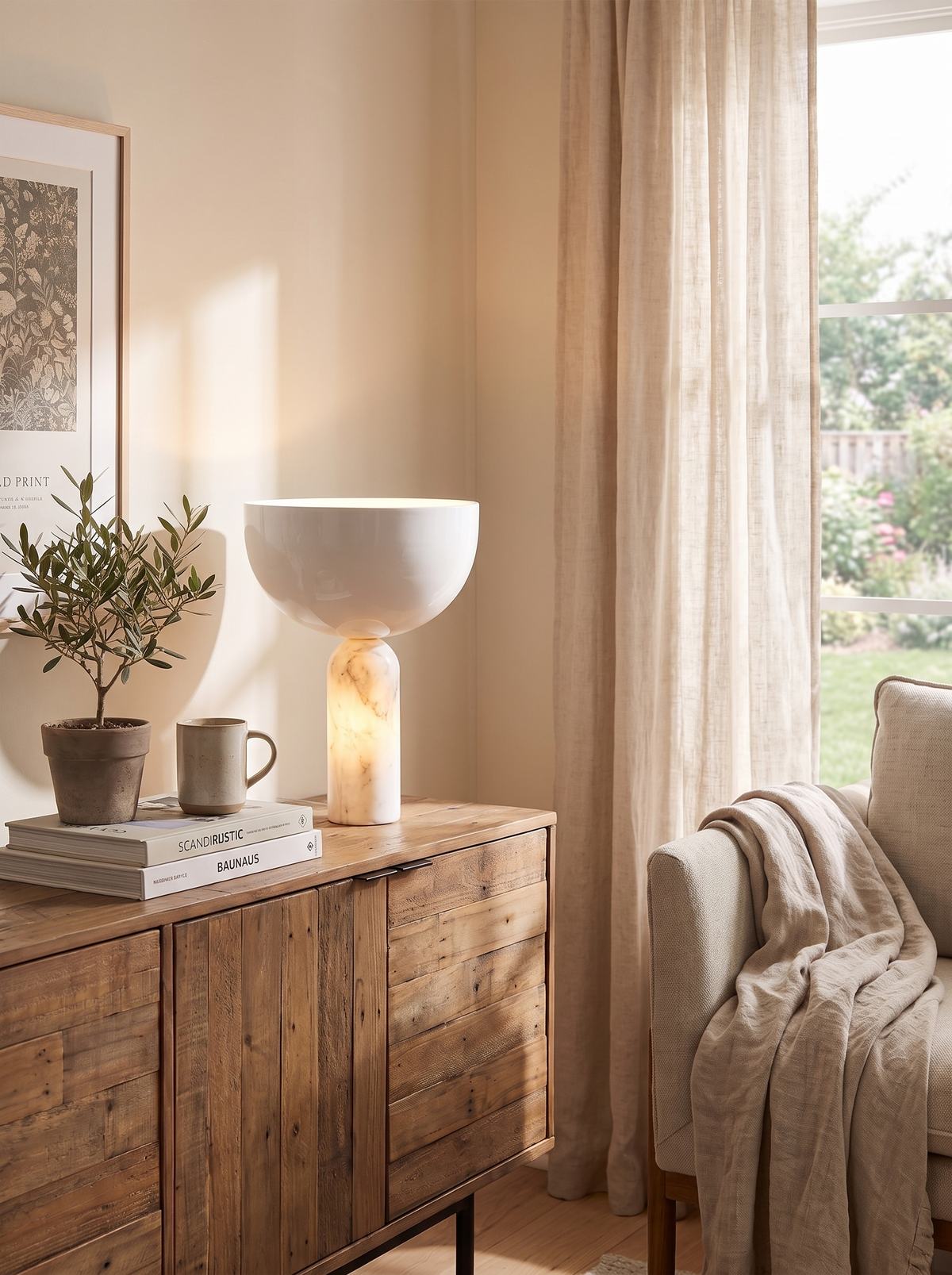 Marmo Elegante Table Lamp lifestyle 2
