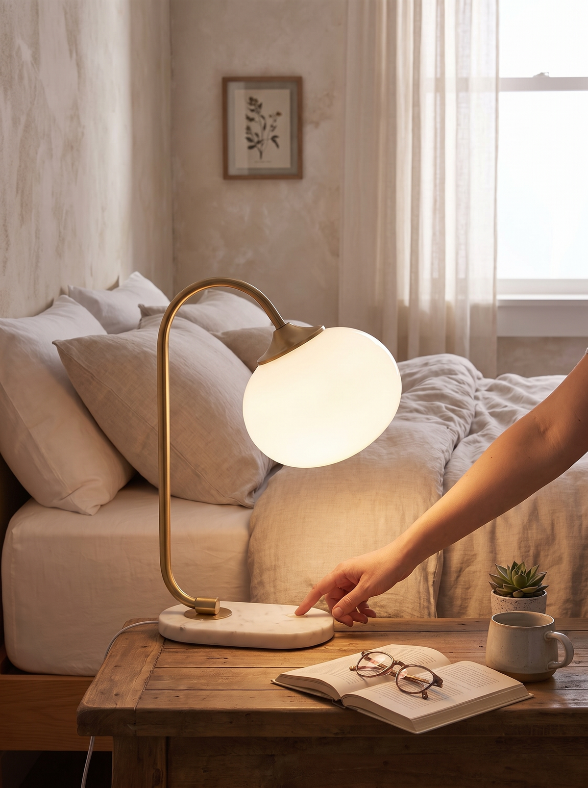 Marshmallow Table Lamp lifestyle 2