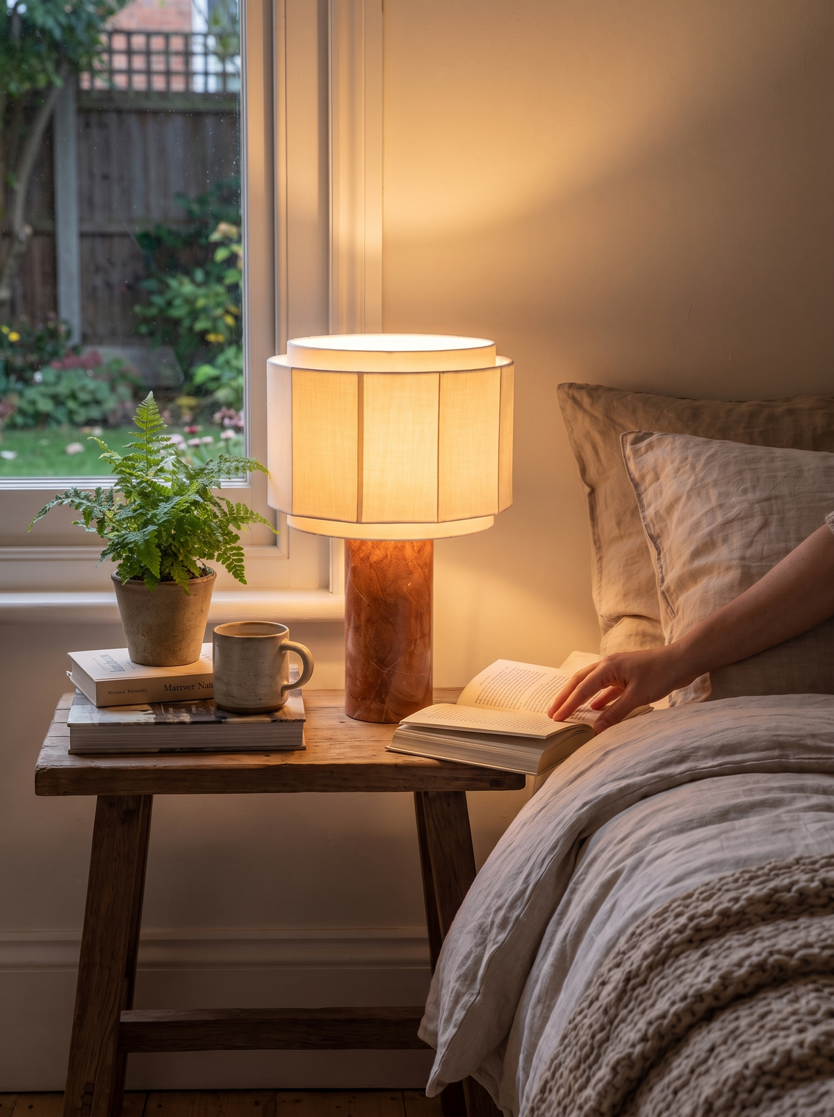 Reid Marble Table Lamp lifestyle 3