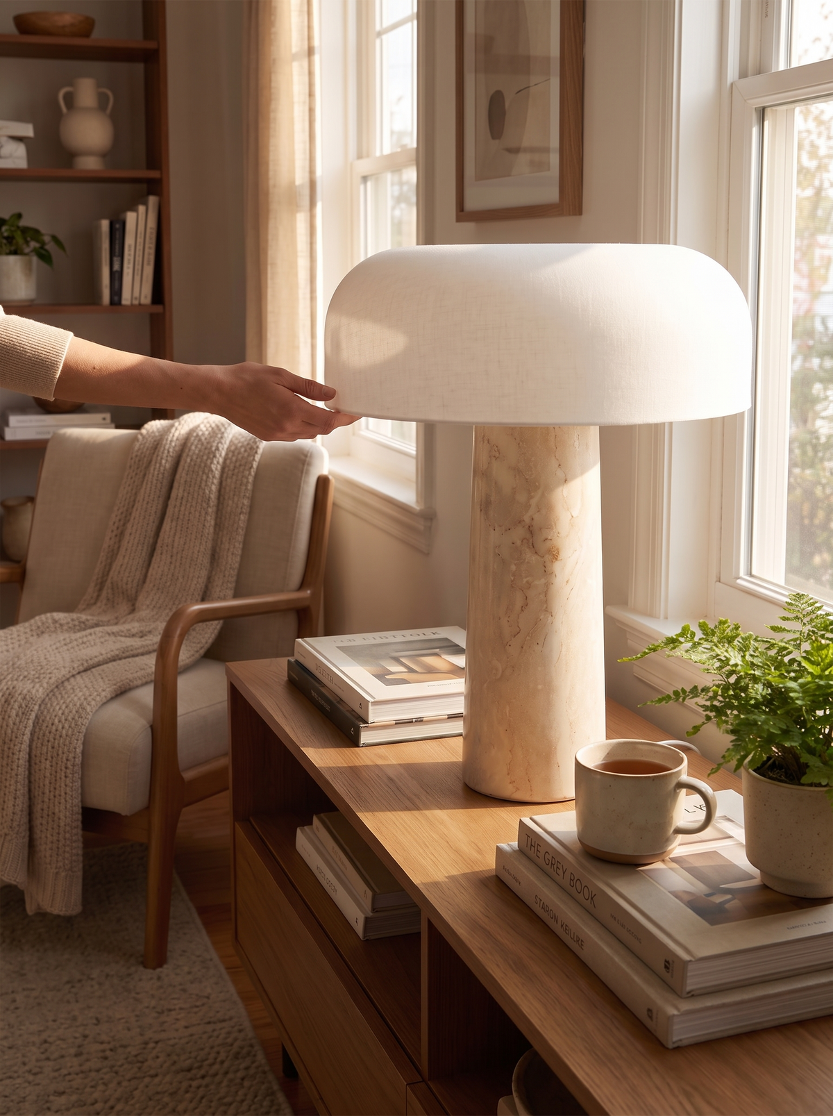 Scandi Lys Table Lamp lifestyle 1