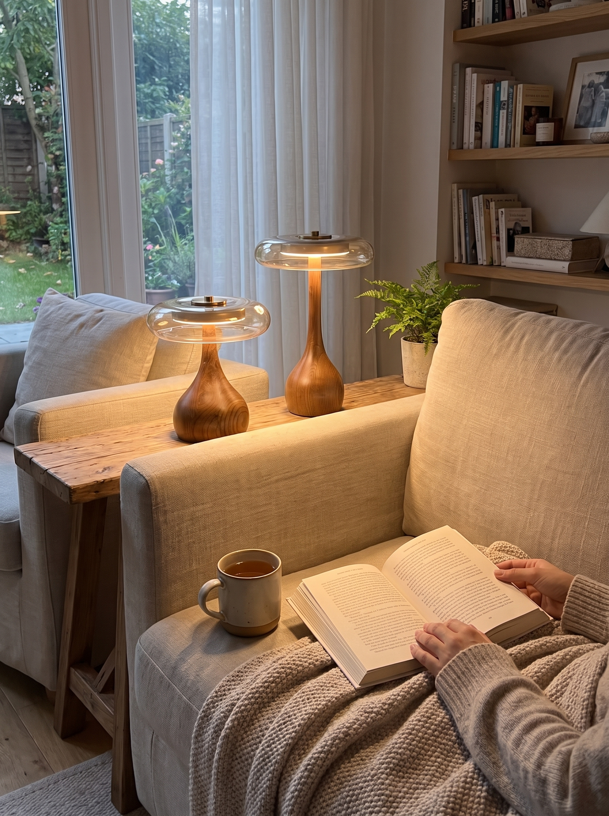 Shoji Table Lamp lifestyle 2