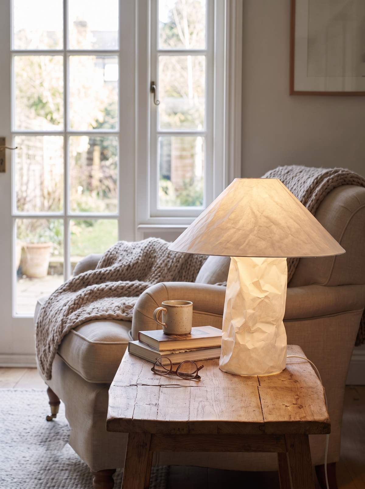 Takeo Paper Table Lamp lifestyle 2