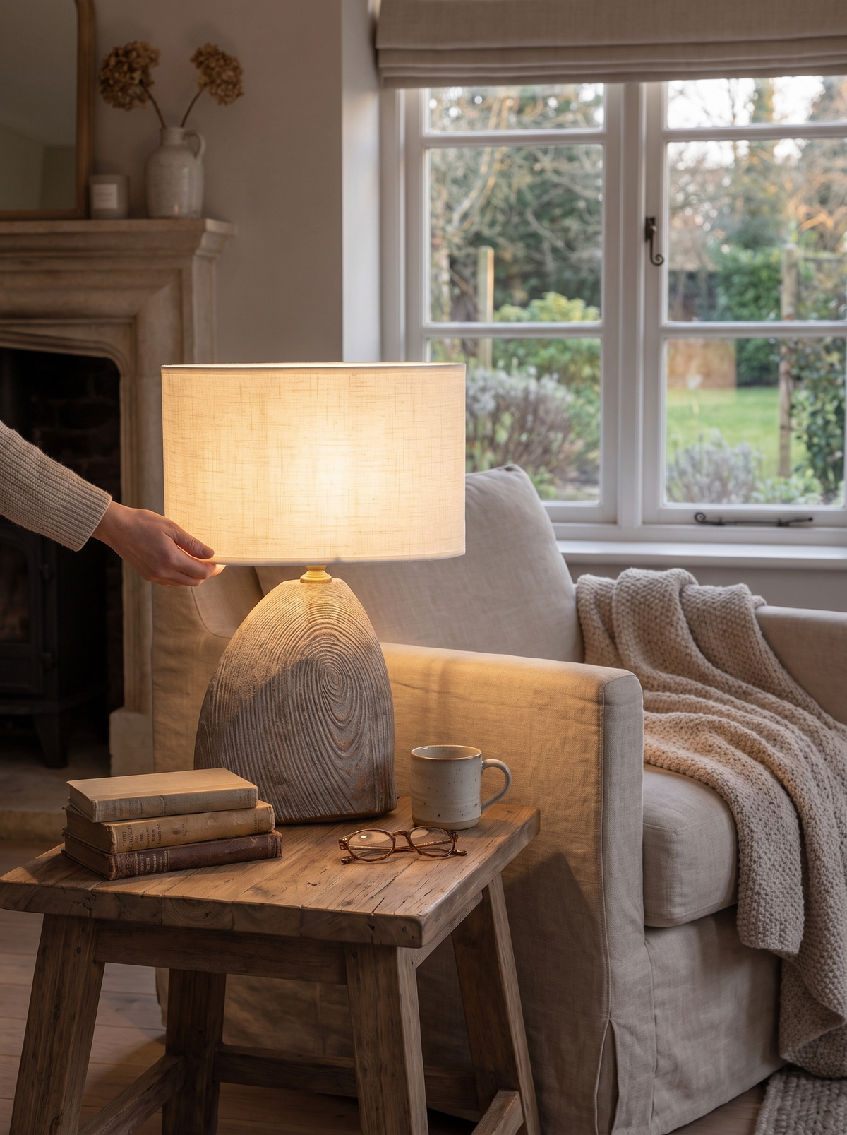 Wabi Sabi Table Lamp lifestyle 3