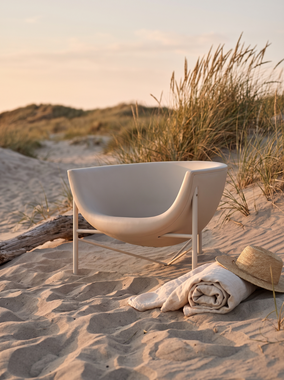 Kosmos Heated Dune Lounge Chair lifestyle 3