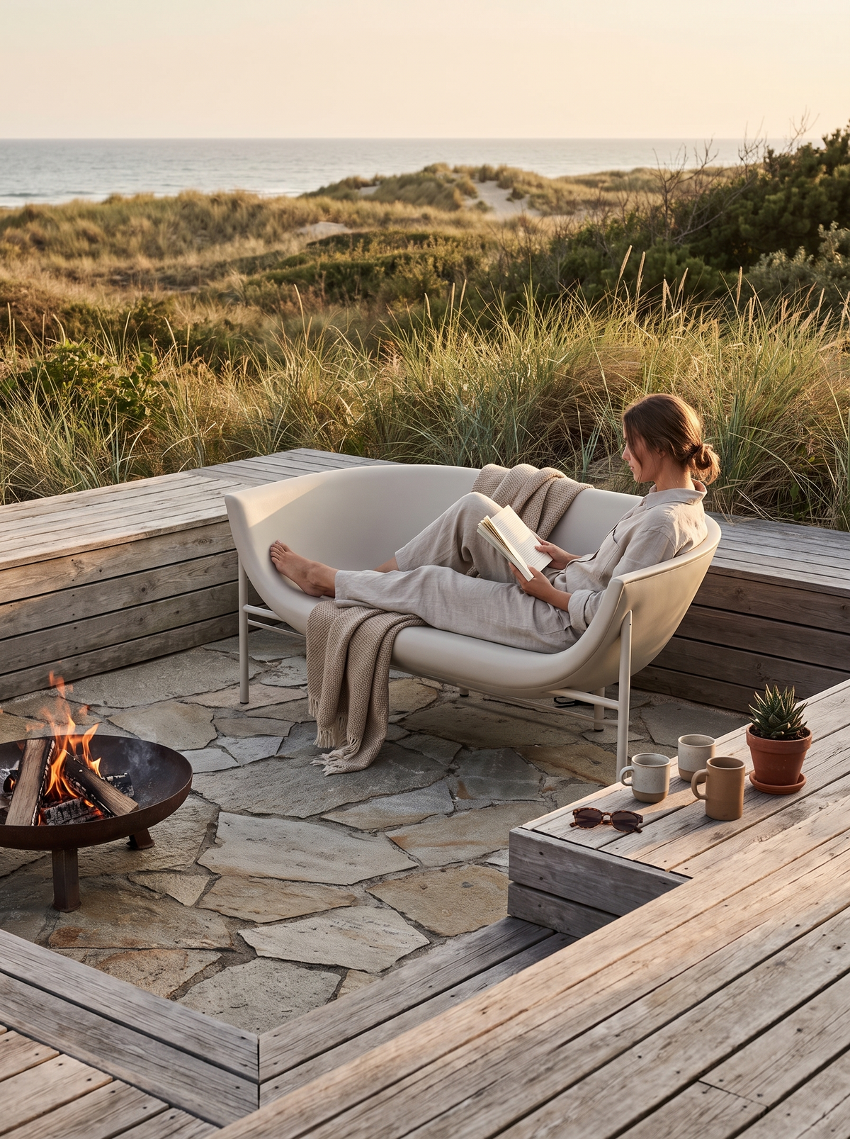 Kosmos Heated Dune Sofa lifestyle 3