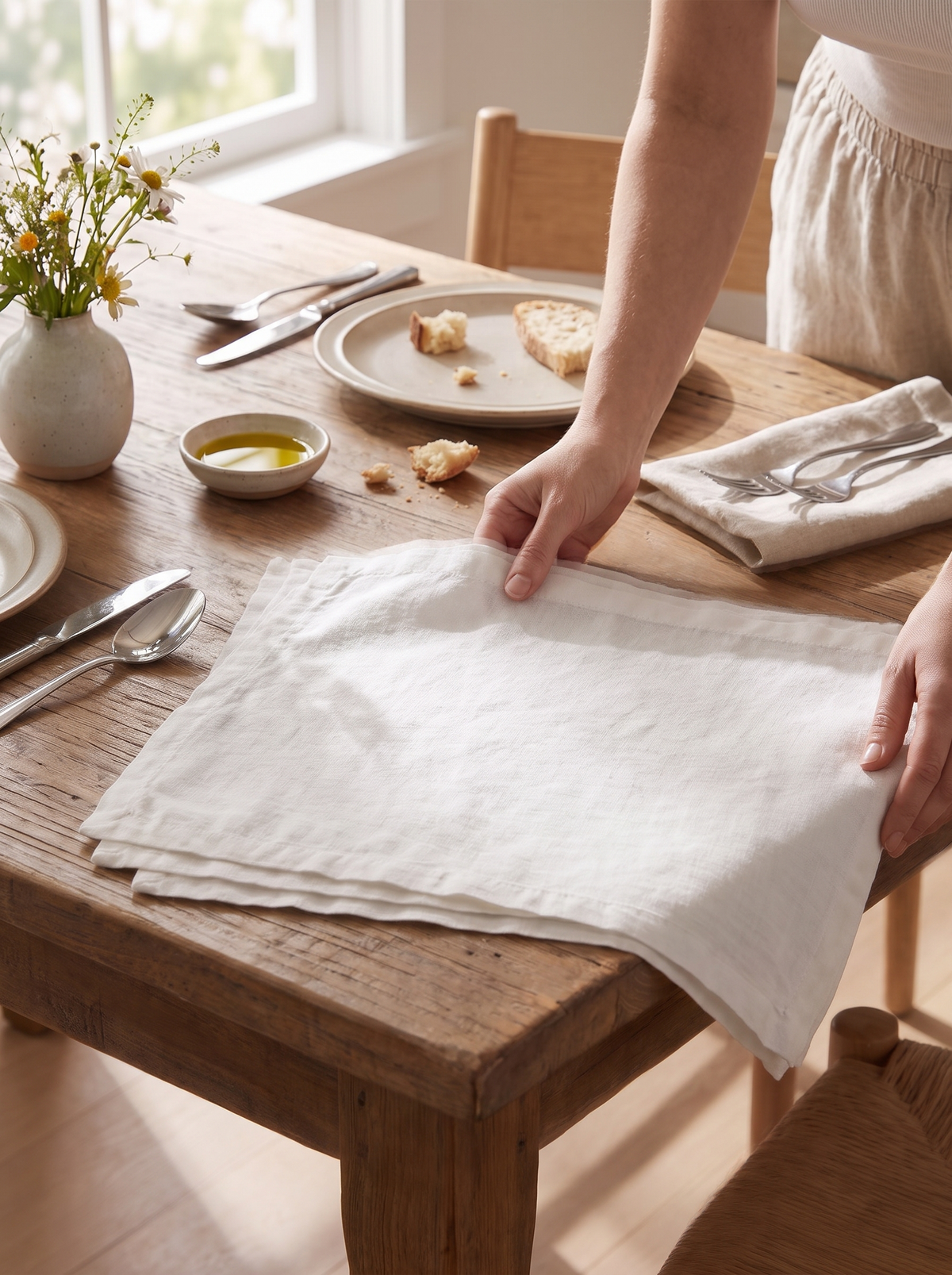 Everyday Linen Placemat Set lifestyle 1