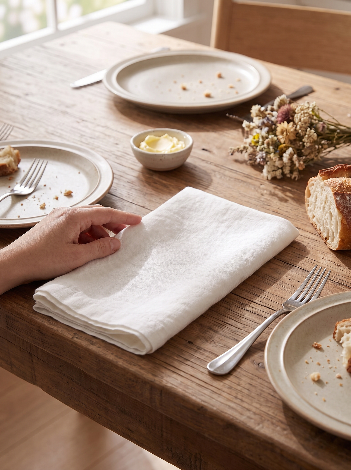 Everyday Linen Placemat Set lifestyle 2