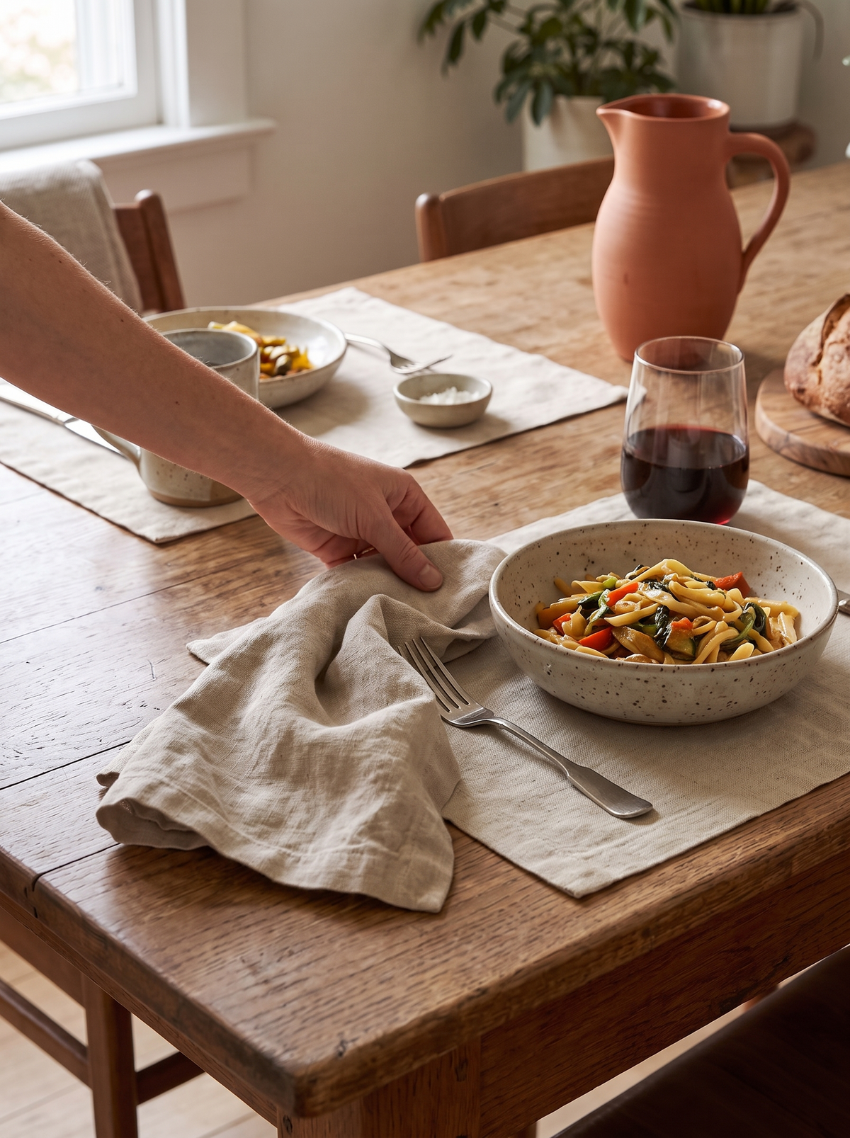 Everyday Linen Napkin and Placemat Set lifestyle 3