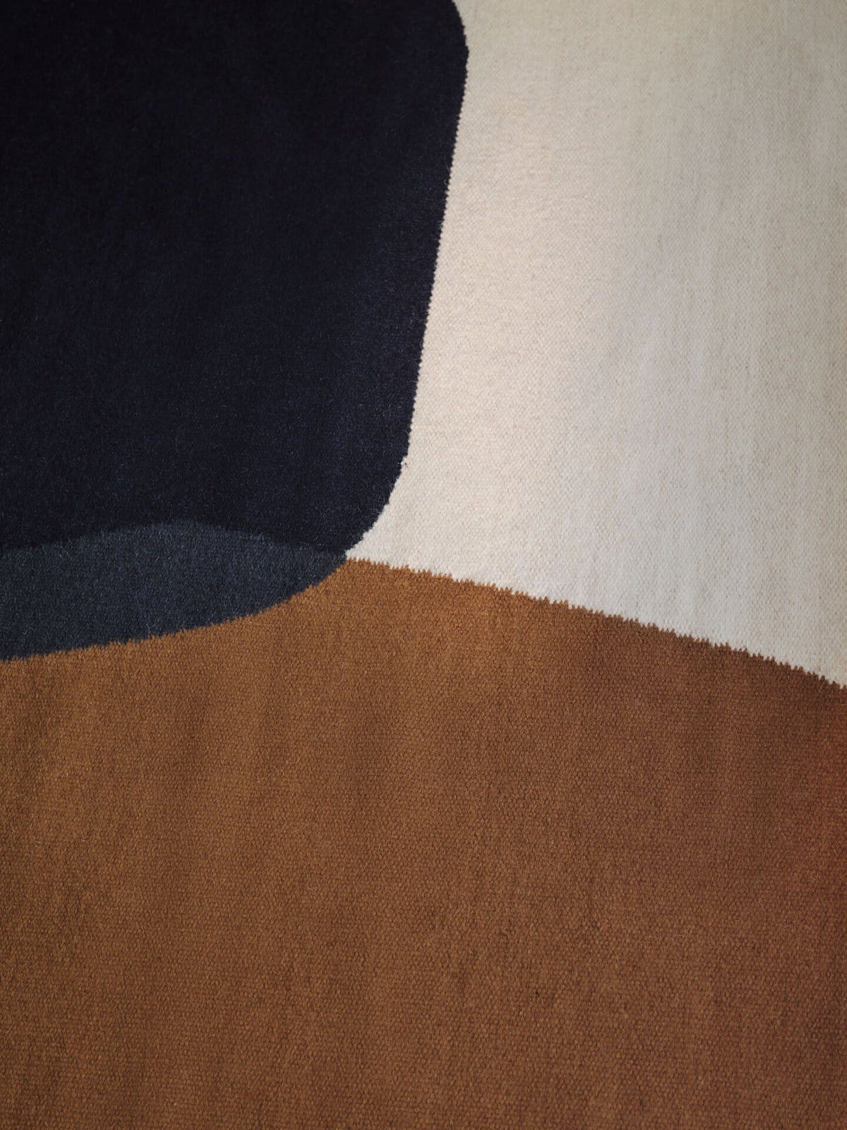 Kelim Rug, Large - Merge, corner and edge detail