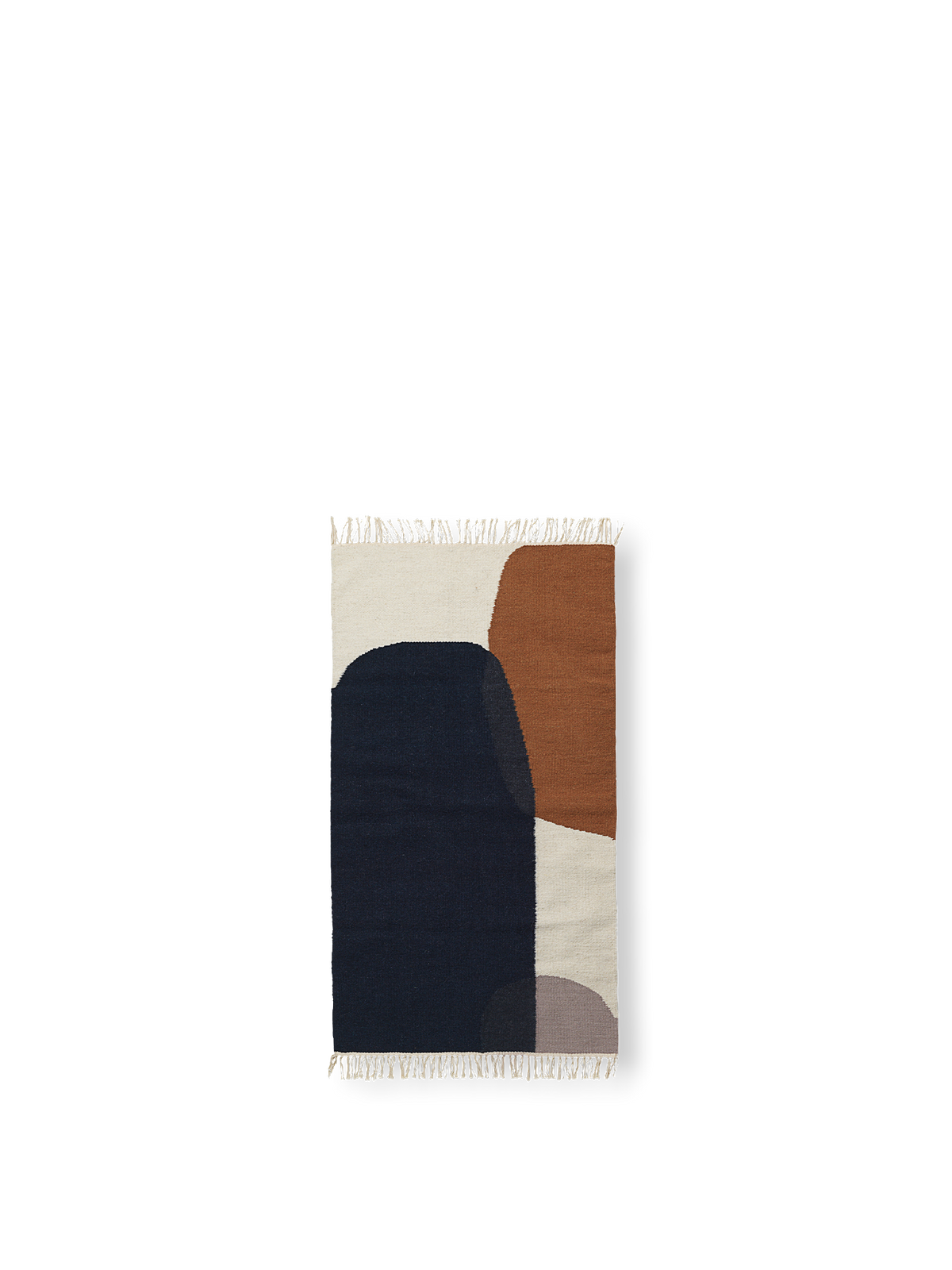 Kelim Rug, Small - Merge, full rug laid flat
