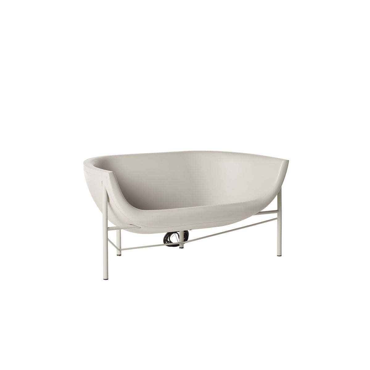 Kosmos Heated Dune Sofa, side profile