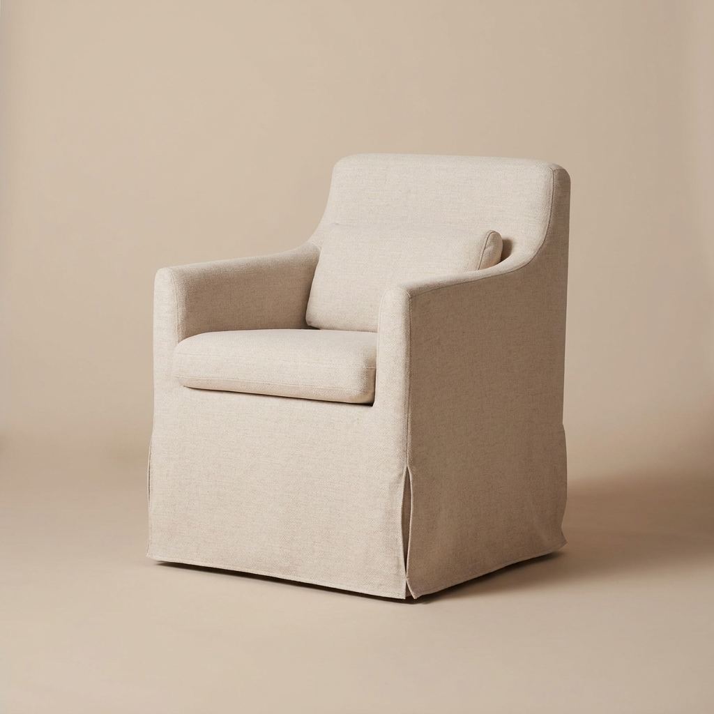 Livournes Dining Chair, beige finish