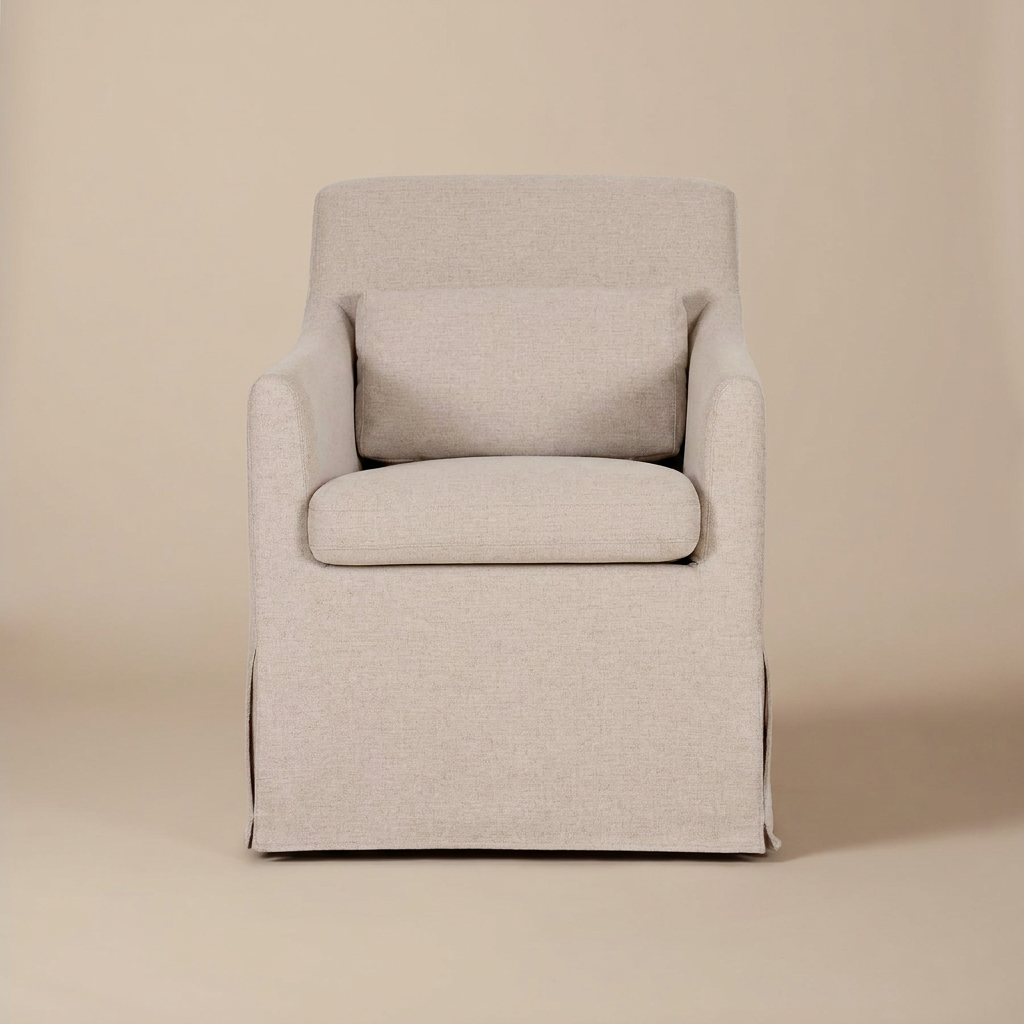 Livournes Dining Chair, seat and backrest detail