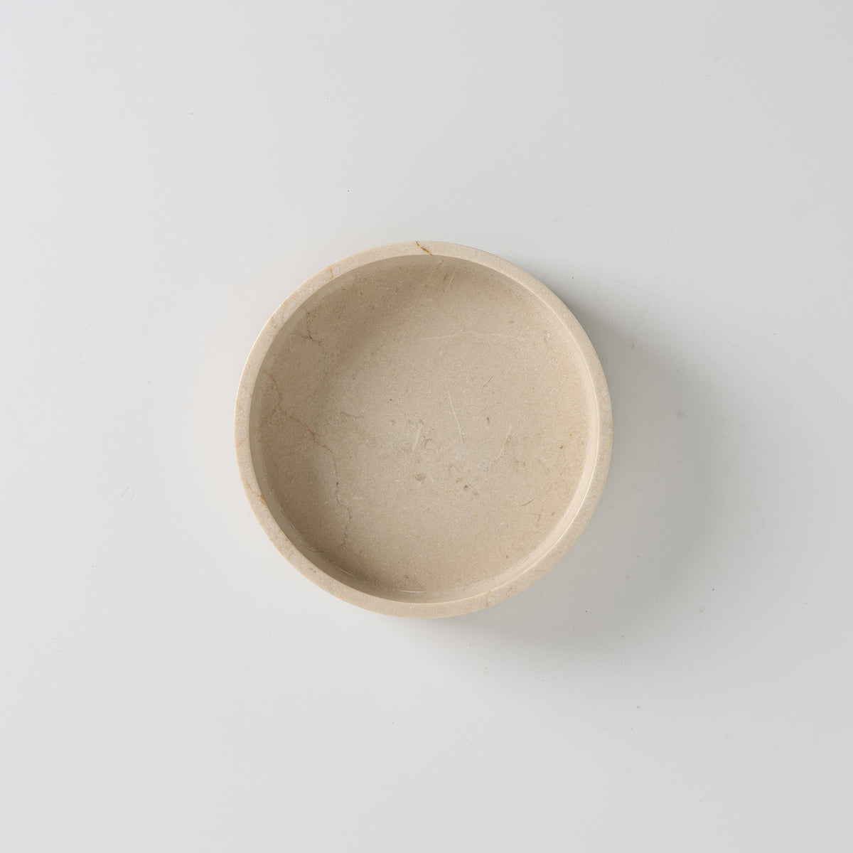 Maren Marble Catchall Dish, second rim and edge detail