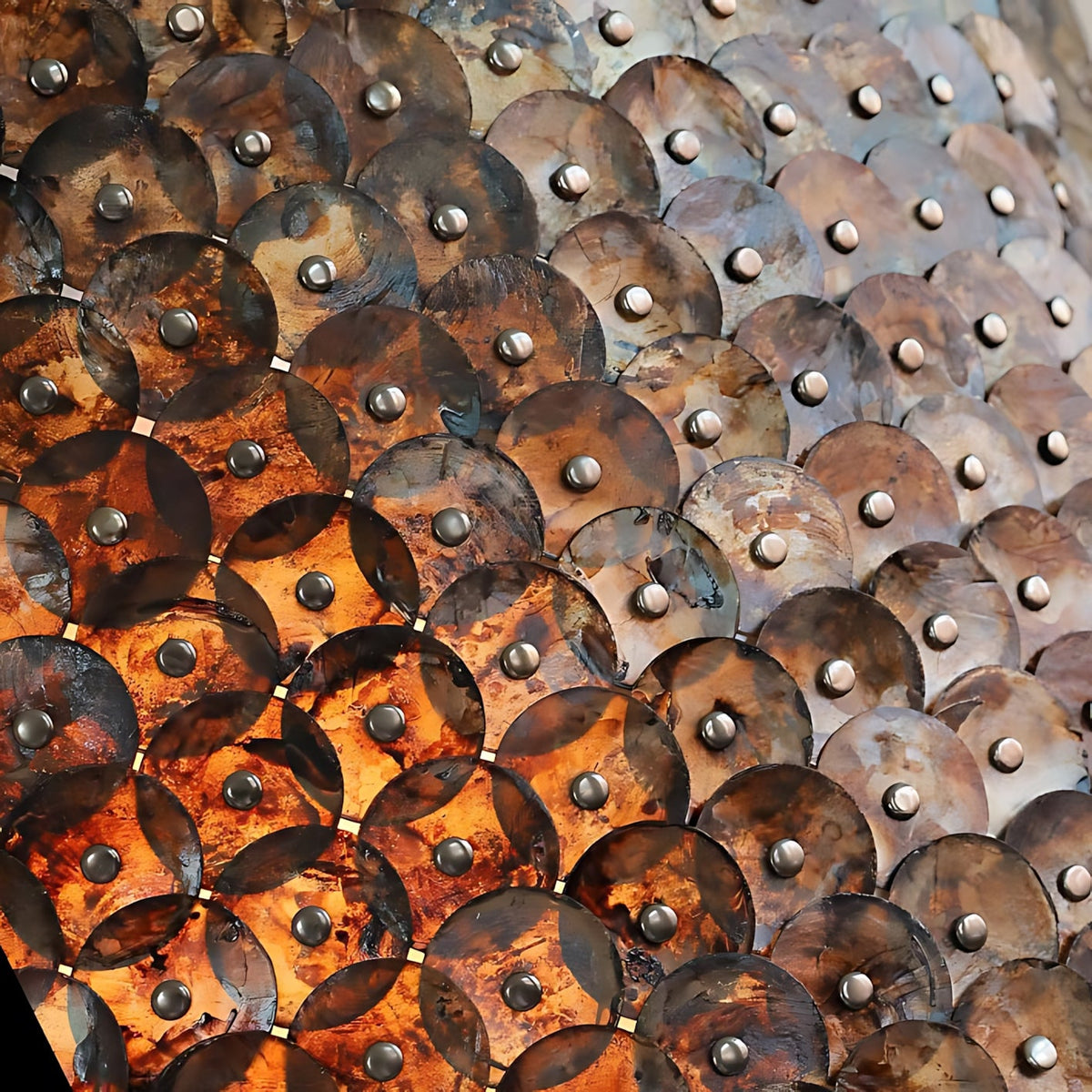 Naerix Shell Pendant Lamp, third diffuser detail