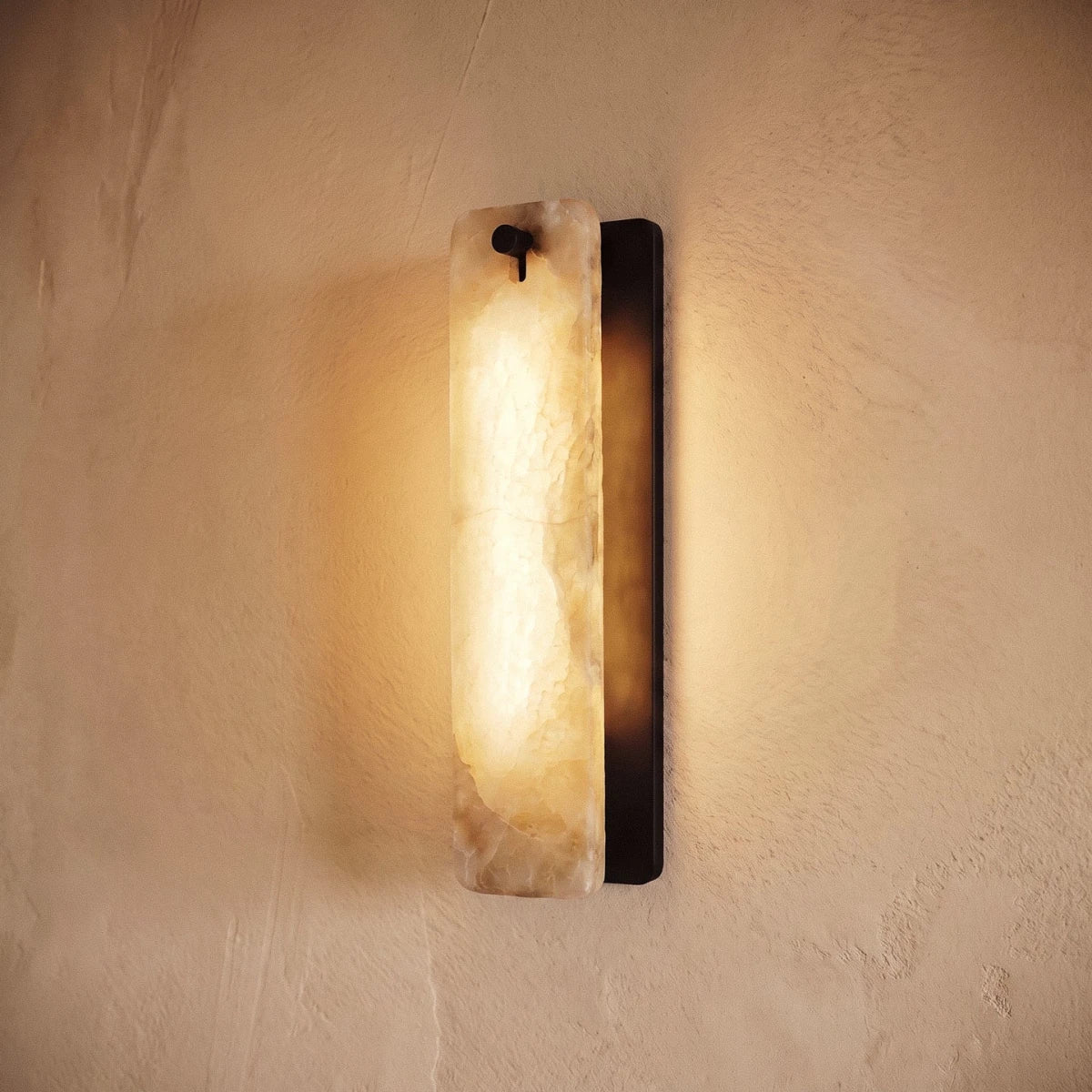 Orvox Wall Lamp, bulb and socket detail