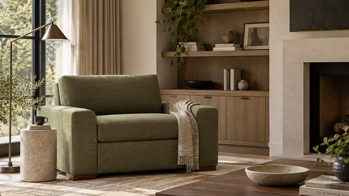 Palmer Sleeper Chair, front view