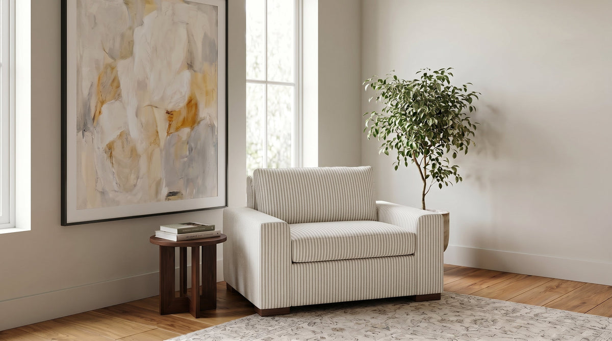 Palmer Sofa Bed, sleeper chair shown closed