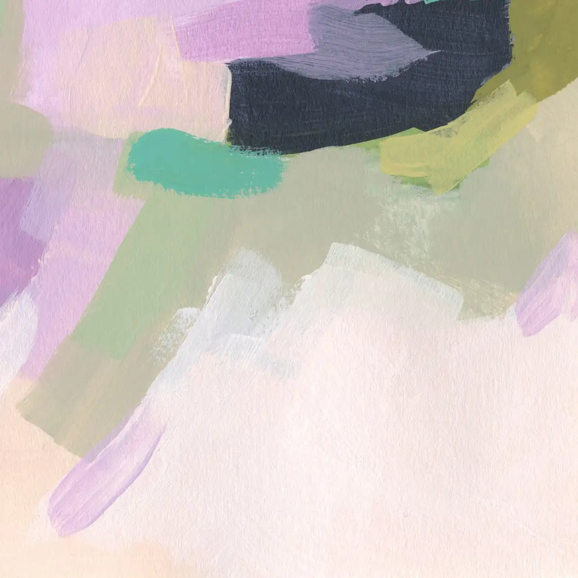 Pastel Brush Abstract III Wall Art, artwork detail (2)