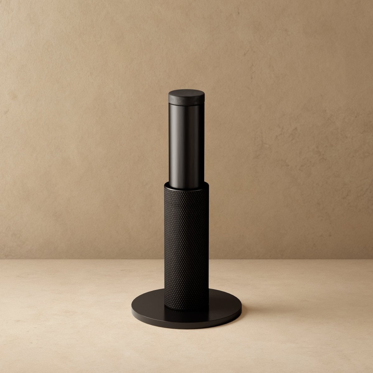 Plint Door Stop - Open Box, installed on the wall