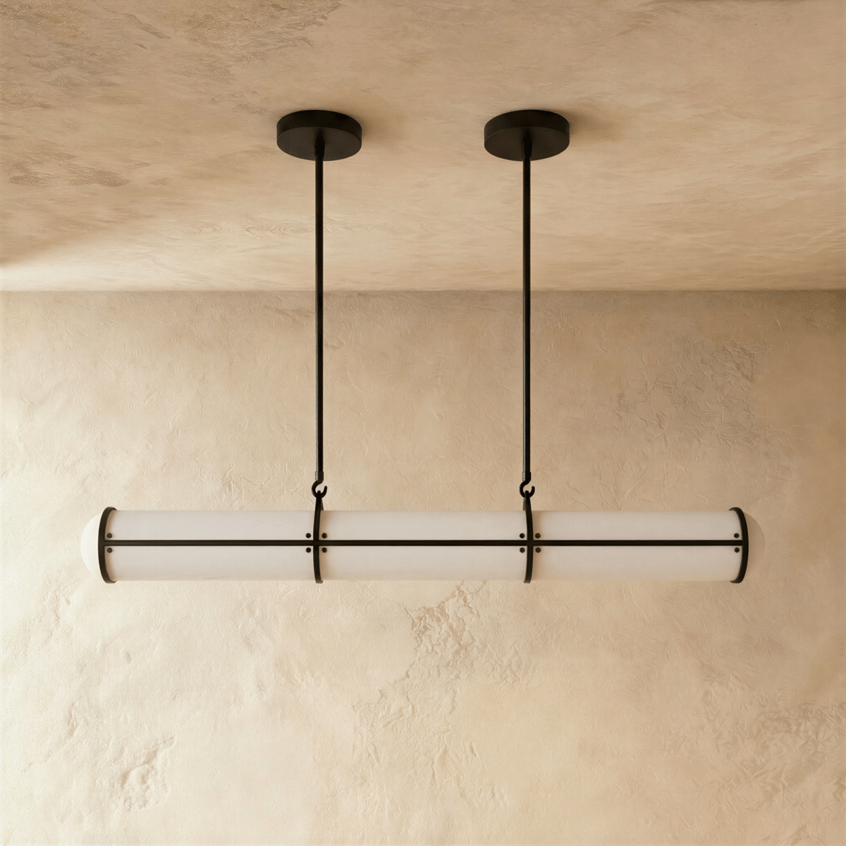 Ridaan Metal Pendant Light, close up of the finish and material