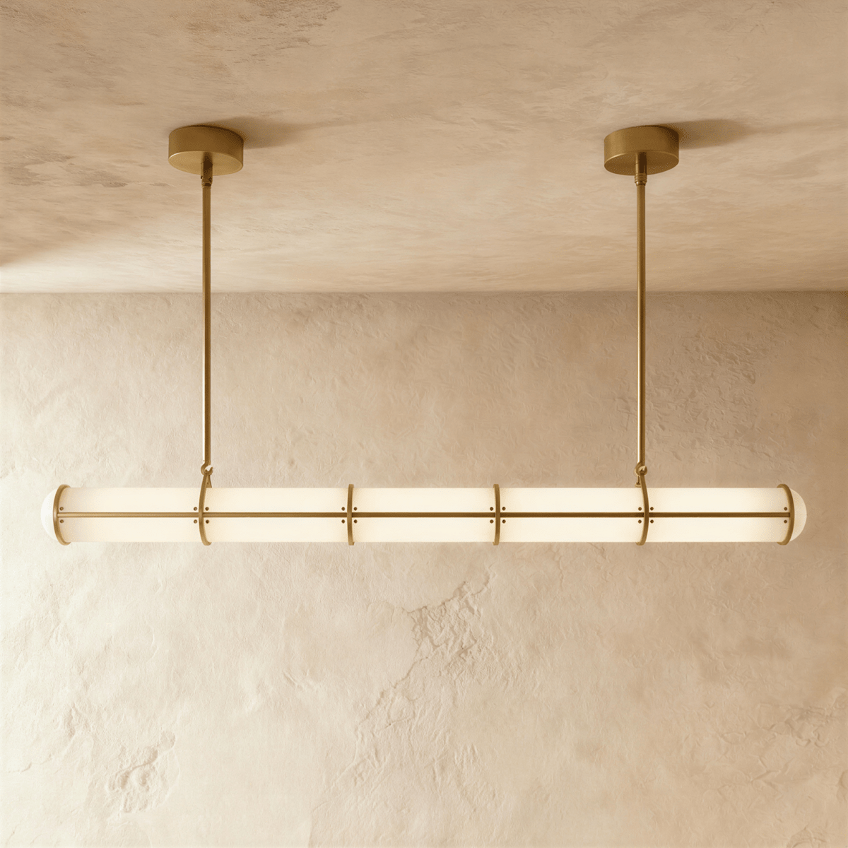 Ridaan Metal Pendant Light, cord and ceiling canopy detail