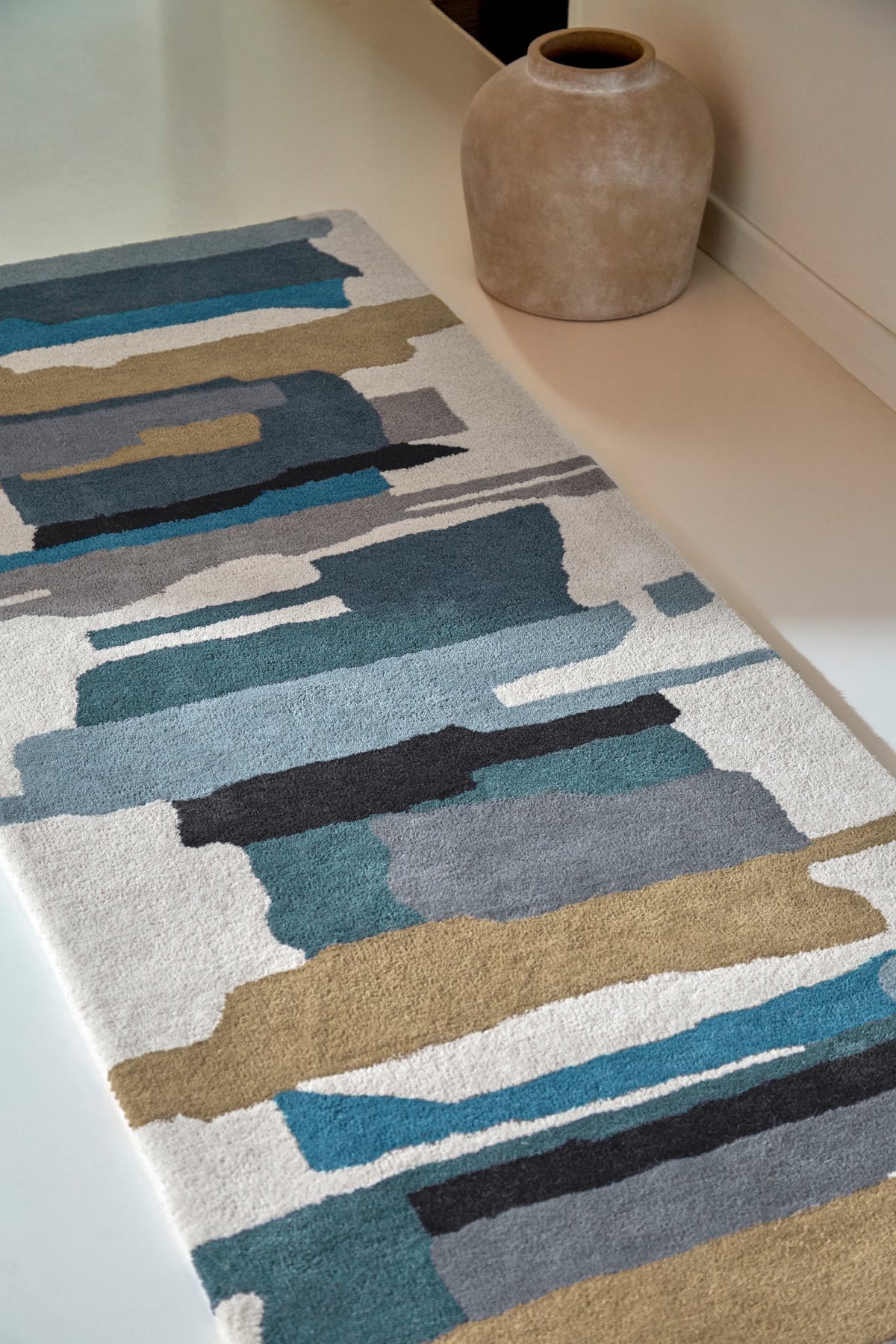 Brink and Campman Zeal Indigo Multi Area Rug by Harlequin