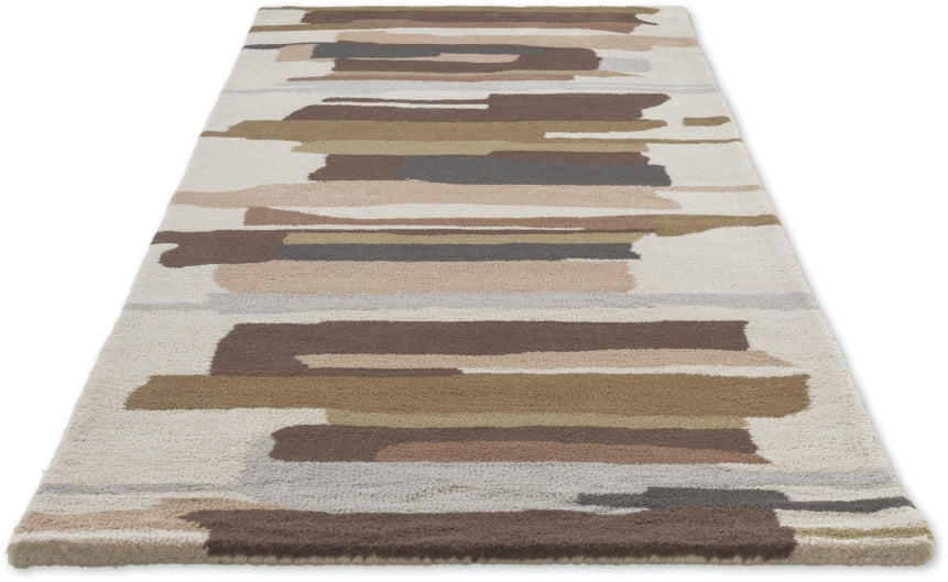 Brink and Campman Zeal Taupe Multi Area Rug by Harlequin