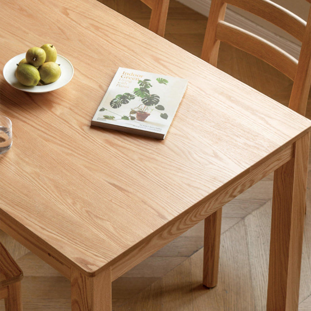 Scandinavian Oak Wood Dining Table ELM