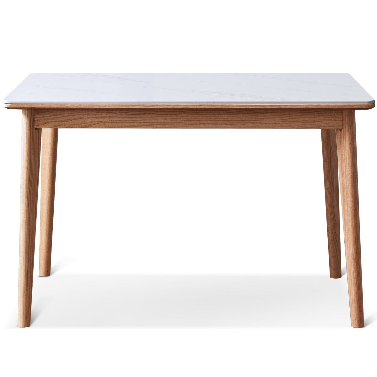 Scandinavian Sintered Stone Oak Wood Dining Table JADEN