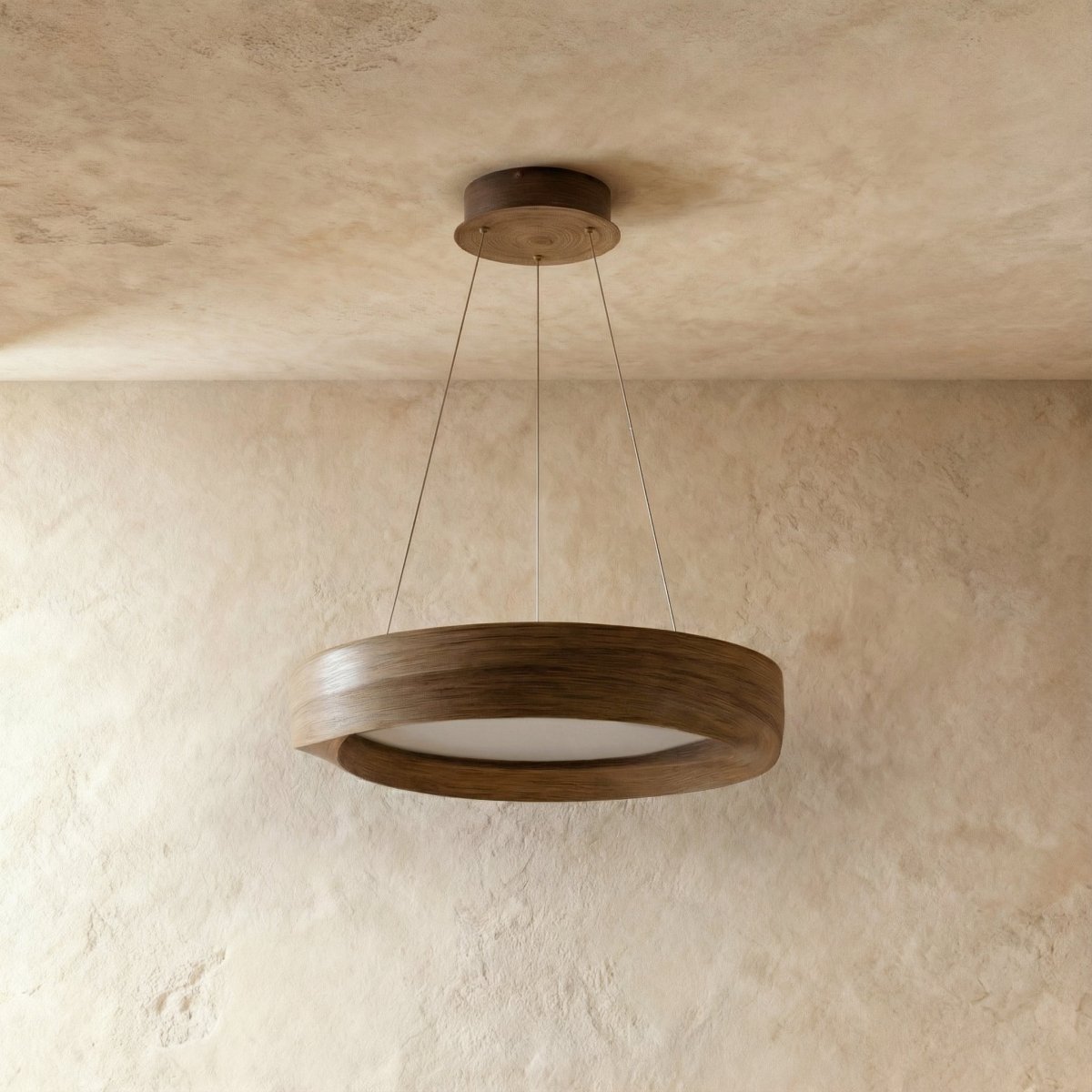 Selion Metal Pendant Light, shade and diffuser detail