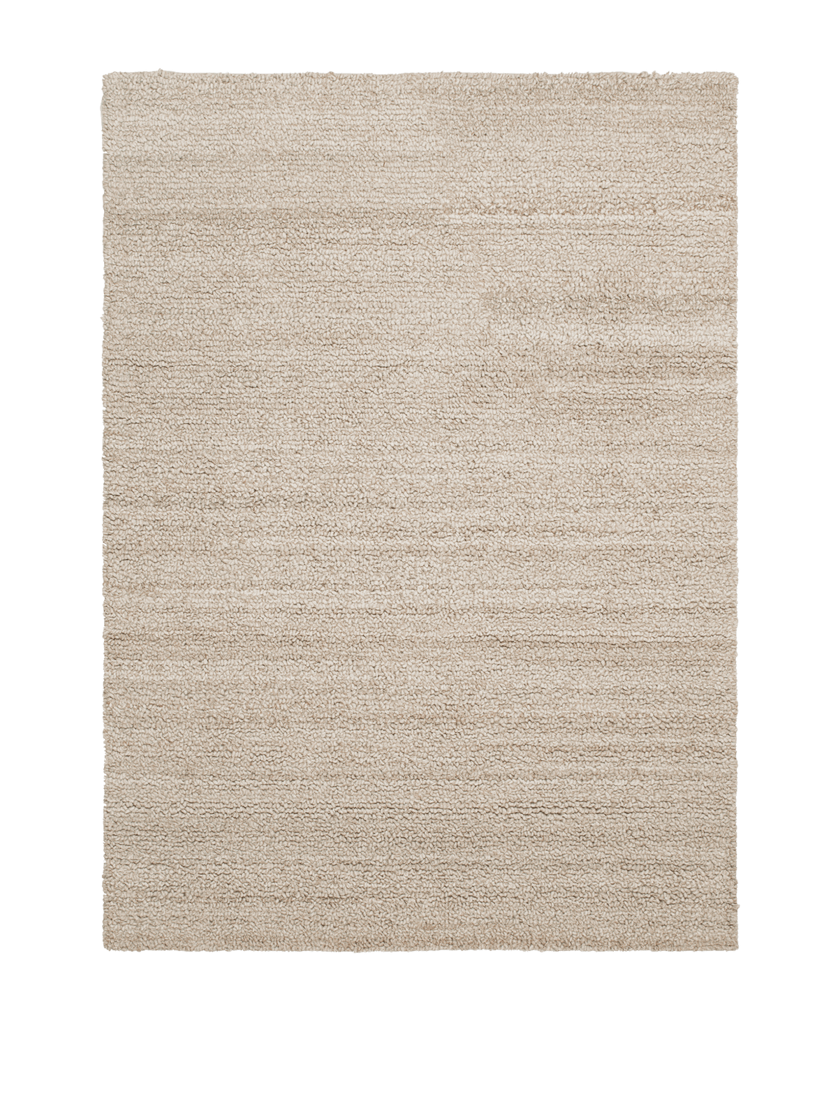 Shade Loop Natural Fibre Rug, underfoot in a living space