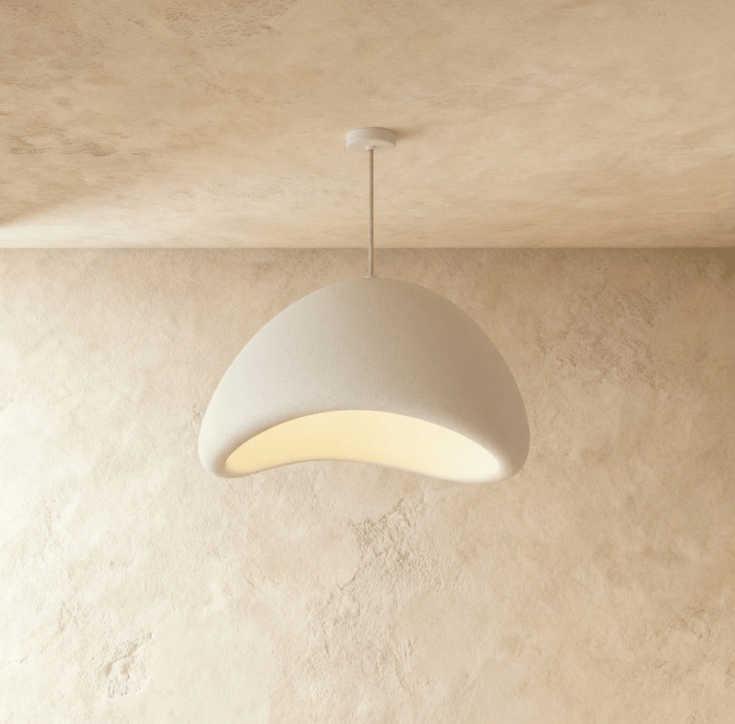 Shibui Metal Pendant Light, top of the shade in detail
