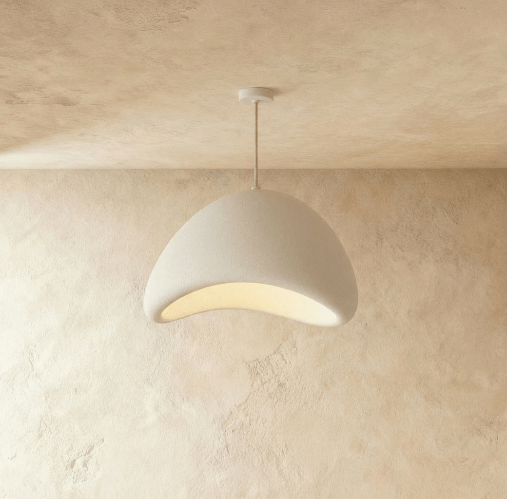 Shibui Metal Pendant Light, second full fixture front view